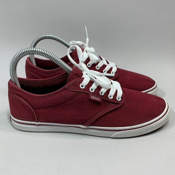 Vans Women's Size 7 Atwood Low Top Canvas Sneakers - Picture 1 of 10